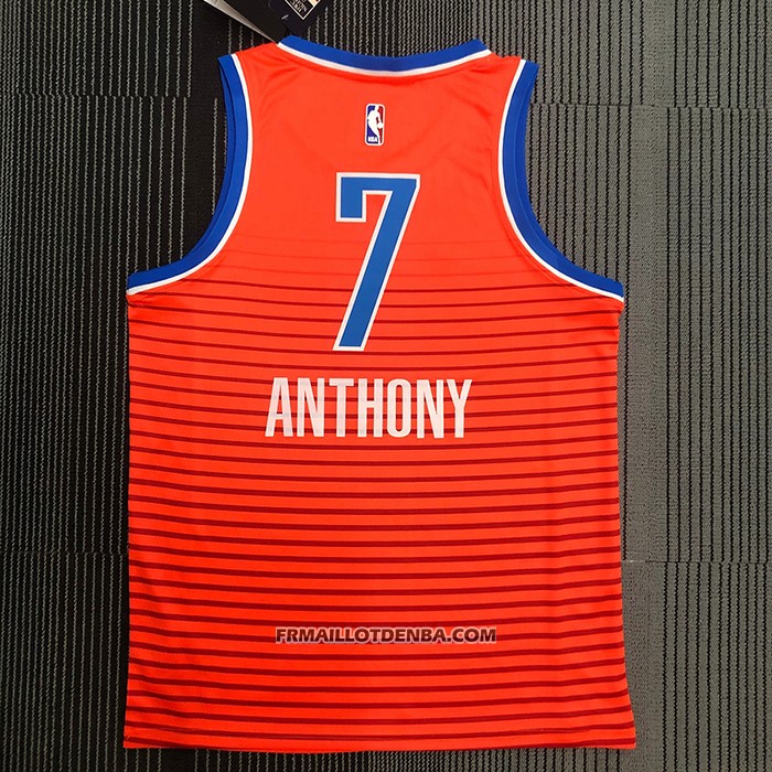 Maillot Oklahoma City Thunder Darius Bazley NO 7 Statement 2021 Orange